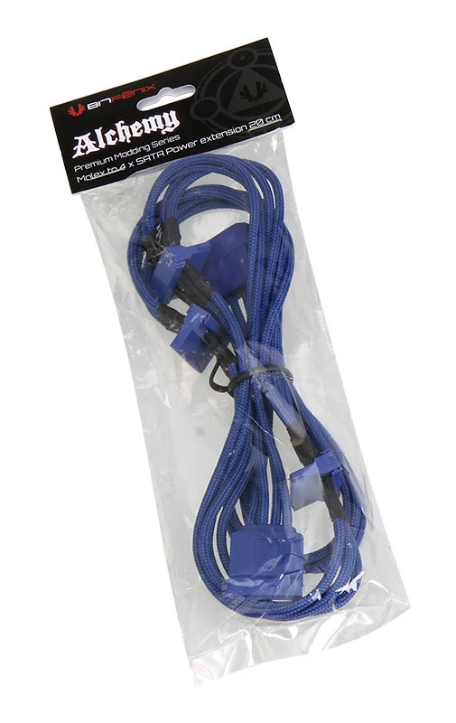 ALCHEMY CABLE MOLEX A SATA X 4 BL
