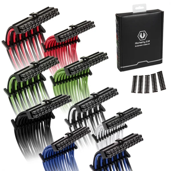 ALCHEMY 2.0 SET DE CABLE AZUL/NEGRO